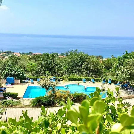 아파트호텔 Naturamare - Piscina Idromassaggio Con Vista Mare Aperta Fino Alle Ore 22-00 카포바티카노
