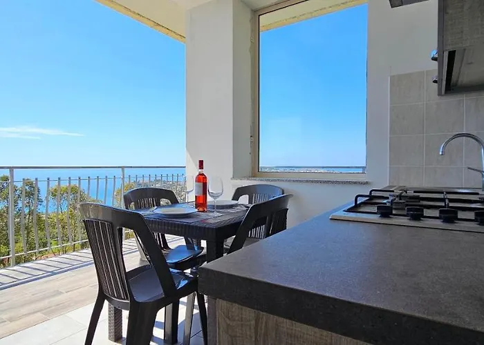 Naturamare - Piscina Idromassaggio Con Vista Mare Aperta Fino Alle Ore 22-00 Lägenhetshotell Capo Vaticano